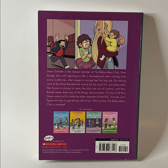 Scholastic The Baby-Sitters Club Dawn and the Impossible Three Graphic Novel - Picture 6 of 8